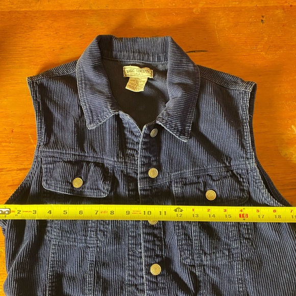 Basic Concepts Corduroy Vest - Picture 4 of 6